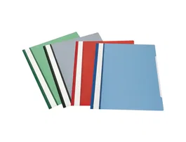 Esselte Dossier Fastener PVC A4 Azul Marino (Set de 50)