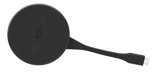 Crestron AM-TX3-100-I Adaptador de Pantalla Inalámbrico USB-C para Escritorio, 4K UHD (3840x2160), Wi-Fi 6, Compatible con Windows 10/11 y macOS Big Sur/Ventura