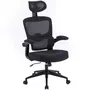 Woxter Silla Gaming Ergo Negra Ergonómica Altura Ajustable Soporte Cervical Reposabrazos Abatibles Malla Transpirable Ruedas Antiarañazos