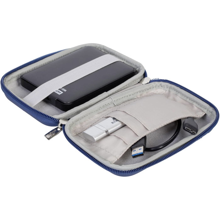 Rivacase 9101 Davos HDD Bag 2.5 Azul claro