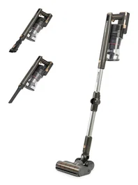 Orbegozo AP 4600 Aspirador Escoba y Vertical 3 en 1 con Batería - Autonomía 60 Min, Filtro HEPA, Motor 350W, Depósito 0.5L Sin Bolsa, Negro/Marrón