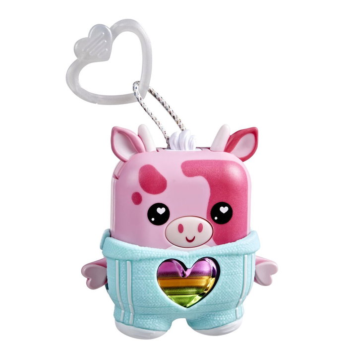 Hasbro Nano-mals Mootilda la Vaca Rosa, Compañero Electrónico