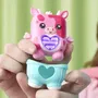 Hasbro Nano-mals Mootilda la Vaca Rosa Compañero Electrónico Más de 70 Reacciones para Niños Edades 5+