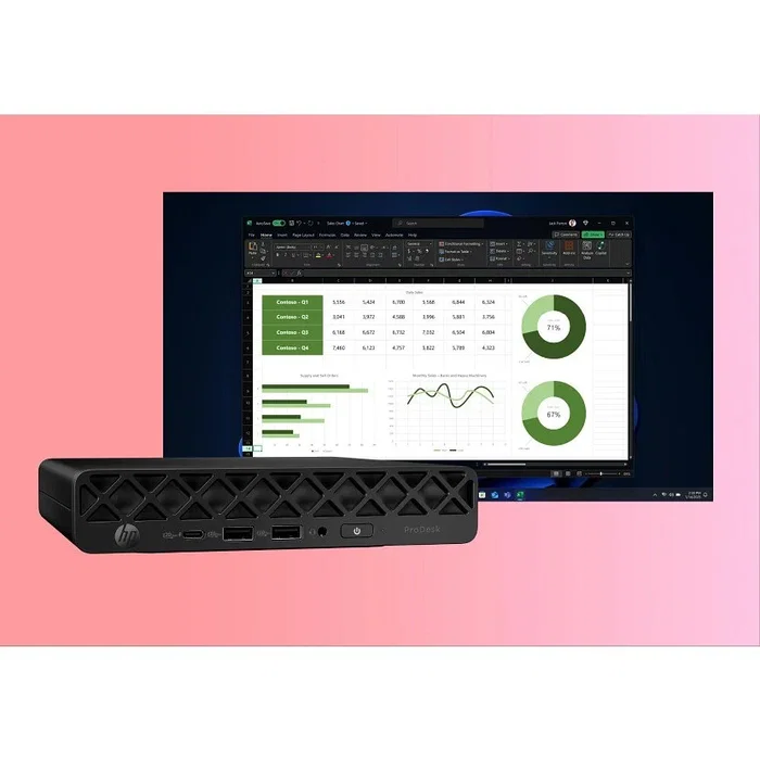 HP ProDesk 4 Mini G1i Intel Core Ultra 7 16GB 512GB SSD Windows 11 Pro