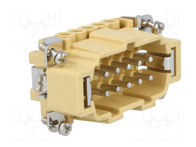 ILME Conector HDC macho JEI de 10 pines