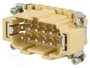 ILME Conector HDC macho JEI de 10 pines