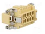 ILME Conector HDC macho JEI de 10 pines