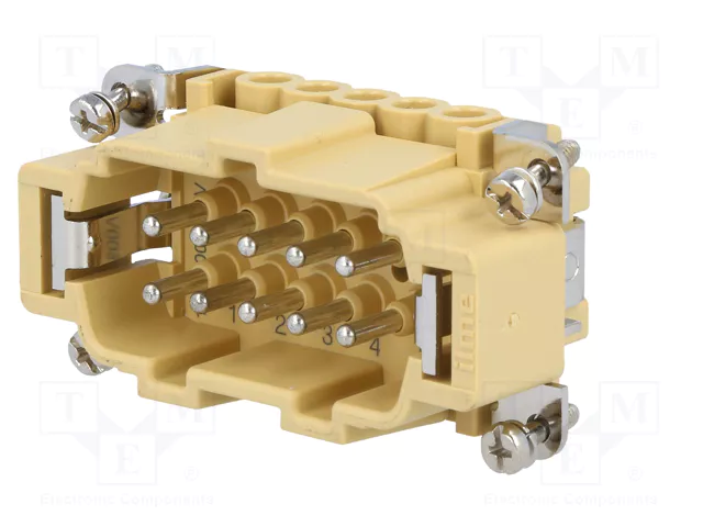 ILME Conector HDC macho JEI de 10 pines