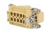 ILME Conector HDC macho JEI de 10 pines