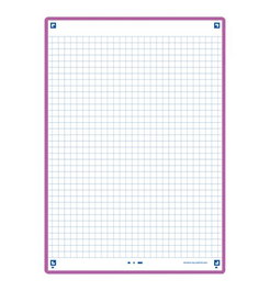 OXFORD Fichas Revision 2.0 Color Cuadric. 5x5 Lila A5 (Paquete de 30)