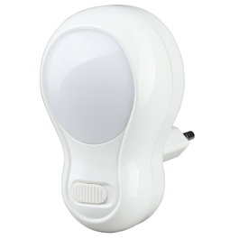 GSC Evolution Luz noche con interruptor 1W Blanco
