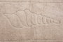 DKD Home Decor Alfombra 6 Unidades Marron Beige 50 x 80 cm Baño Caracola Algodon