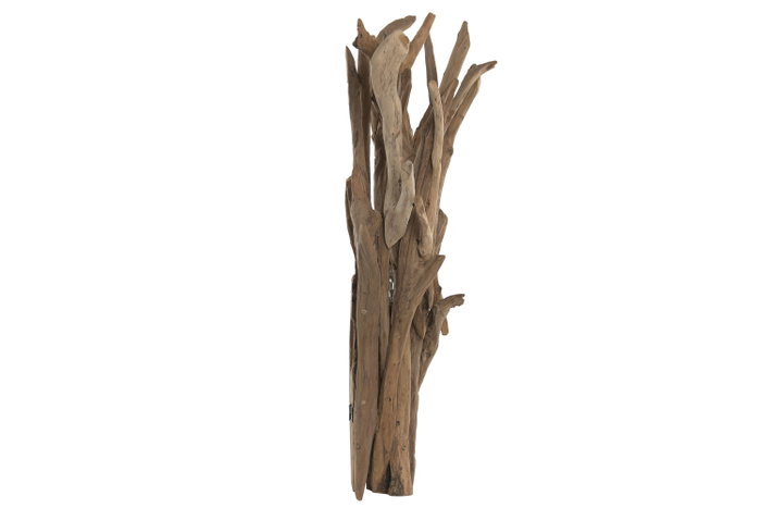 DKD Home Decor Lámpara Aplique Teca 37x37x78 Hecho a Mano DKD Home Decor Lámpara Aplique Teca 37x37x78 Hecho a Mano