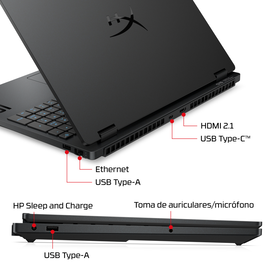 HP 15-GA0014NS con Intel Core 5 210H, 16 GB RAM y RTX 5060