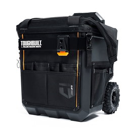 Toughbuilt Bolsa de herramientas Massive Mouth L con ruedas todo terreno, sistema Cliptech, 36.8x35.5x49.5 cm