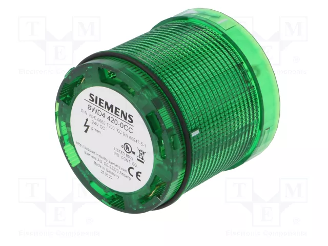 SIEMENS Señalizador Luminoso LED Verde IP65 8WD44