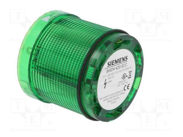 SIEMENS Señalizador Luminoso LED Verde IP65 8WD44