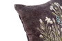 DKD Home Decor Cojin Shabby Lila Verde Azul Flores Algodon 45 x 45 x 10 cm (2 Unidades)