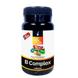 NOVADIET B Complex 60 Cápsulas. Vitaminas B para Sistema Nervioso y Reducción de Cansancio y Fatiga