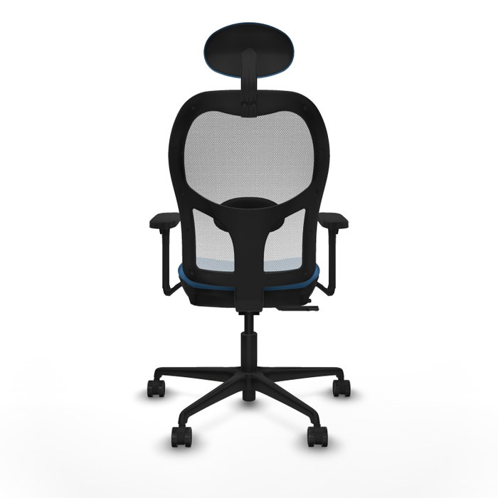 PIQUERAS Y CRESPO Silla de oficina Jorquera con mecanismo Sincro/Traslack, Azul claro y Blanco PIQUERAS Y CRESPO Silla de oficina Jorquera con mecanismo Sincro/Traslack, Azul claro y Blanco