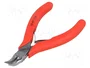 KNIPEX Alicates de precisión semiredondos y curvos 115 mm