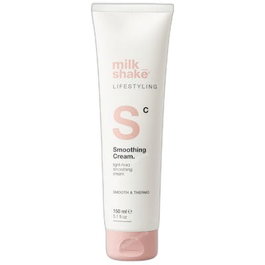 Milk Shake LIFESTYLING Smoothing Cream Crema Alisadora con Protección UV y Proteínas de Quinoa y Seda 150 ml para Cabello Liso y Brillante