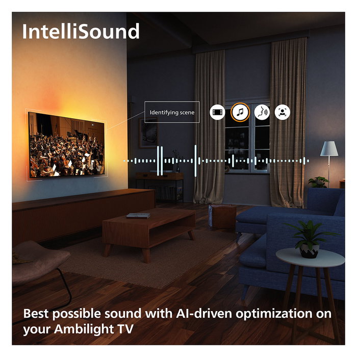 Philips 85MLED910/12 - 85 Pulgadas / 215 cm Smart TV miniLED con Ambilight y sistema TitanOS Philips 85MLED910/12 - 85 Pulgadas / 215 cm Smart TV miniLED con Ambilight y sistema TitanOS