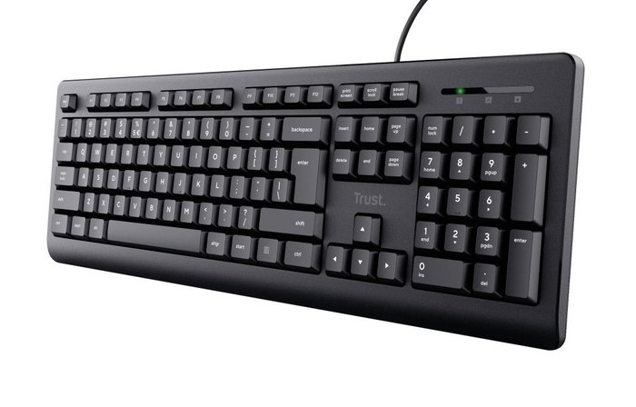 Trust Primo USB Teclado Diseño US Negro de Oficina Alámbrico Trust Primo USB Teclado Diseño US Negro de Oficina Alámbrico