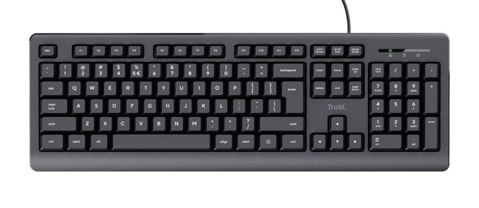 Trust Primo USB Teclado Diseño US Negro de Oficina Alámbrico Trust Primo USB Teclado Diseño US Negro de Oficina Alámbrico