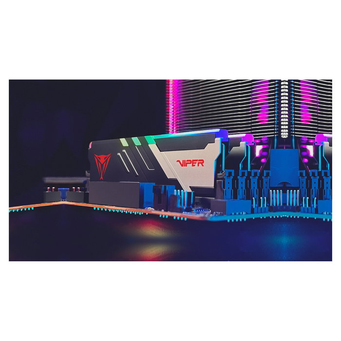 Patriot PVVR532G600C30K 32 GB (2x 16 GB) DDR5 6000 MT/s C30 Viper Venom RGB Dual-Kit Intel XMP AMD EXPO Schwarz