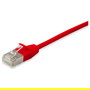 EQUIP 606148 Patch Cable Cat6A F/FTP RJ-45 Macho 7.5m Rojo Plano LSZH para 10GBase-T y PoE+