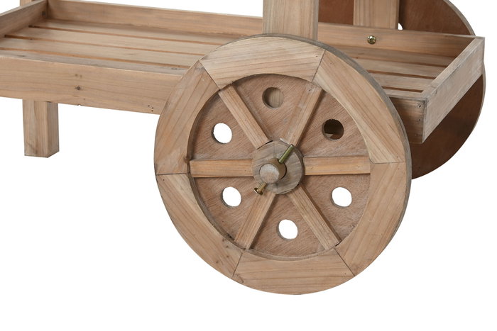 DKD Home Decor Expositor Shabby Carro Natural 42 x 135 x 87 cm