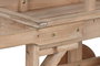 DKD Home Decor Expositor Shabby Carro Natural 42 x 135 x 87 cm