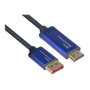GoodConnections Cable DisplayPort 1.4 a HDMI 2.0, 3 metros, Color Azul, DP1.4-St.-HDMI2.0-St.