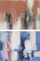 DKD Home Decor Cuadro Lienzo Pino 120x4x90 Abstracto (Pack de 2)
