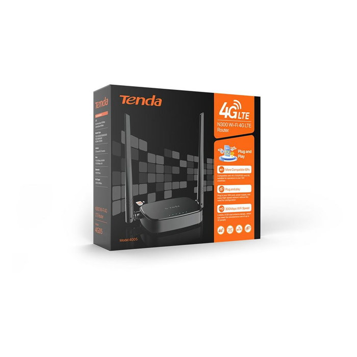 Tenda 4G05 Router GSM y DSL con Módem 4G/LTE Tenda 4G05 Router GSM y DSL con Módem 4G/LTE