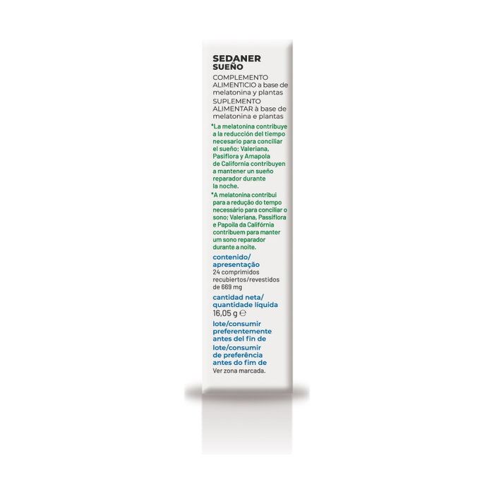 Soria Natural Sedaner Sueño con Valeriana y Pasiflora 24 Comprimidos Soria Natural Sedaner Sueño con Valeriana y Pasiflora 24 Comprimidos