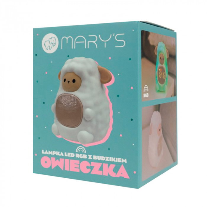 Mary´S Lámpara nocturna LED RGB recargable modelo Oveja