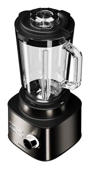 Aiwa Saberu ATB-2500 Batidora de vaso profesional 2500W con jarra de cristal de 1,5L