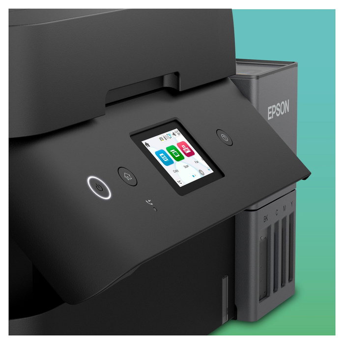 Epson Multifunción EcoTank ET-4950 Impresora Escáner Copia Fax USB LAN WLAN Dúplex C11CL40402 Negro