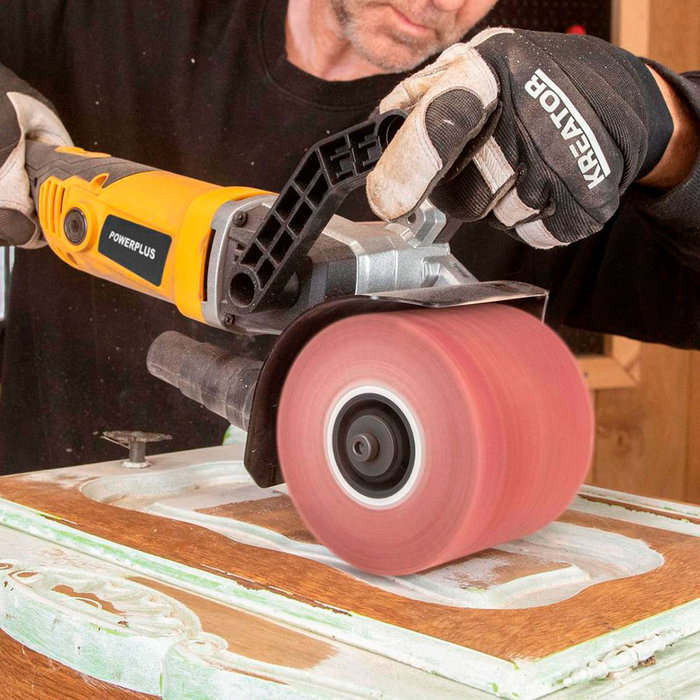 Kreator Cepillo de lijado ø120 x 100 mm, grano 320
