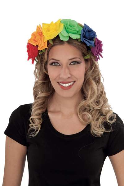 My Other Me Diadema Flores Arcoíris Talla Única