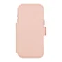 dbramante1928 Lynge MS ICON Funda Folio con Tapa, Compatible con MagSafe, Arena Rosa, para Apple iPhone 17 Pro Max, Resistente a Rayones, 3 Bolsillos para Tarjetas
