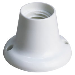 GSC Evolution Portalamparas de superficie recto E27 Blanco