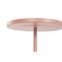 DKD Home Decor Mesita Auxiliar de Hierro y Fibra Natural