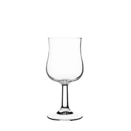 Arc Copa Mesa - Copa de Vidrio Templado para Mesa, 16 cl, 14 cm de Alto, Diámetro 57 mm, Borde Grueso (Set de 12)