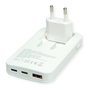 ROLINE Cargador USB delgado de 65W con enchufe Euro plegable