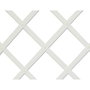 Faura Celosía de PVC Plástico para Delimitación y Separación, Perfil de Listones 22 mm x 6 mm, Color Blanco, Tratamiento Anti UV, Medidas 1 x 2 metros Plegable