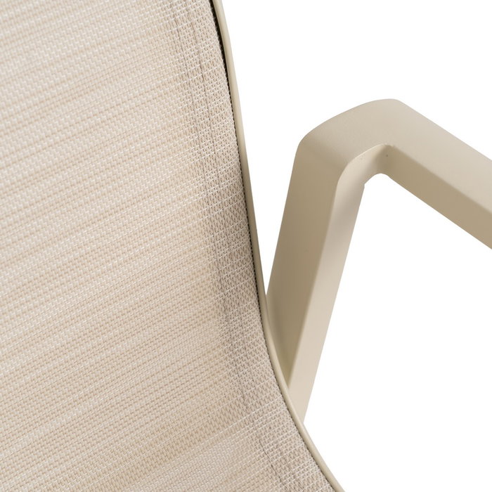 Silla Apilable Aluminio-Textileno 57 X 62,50 X 88 cm (Set de 2)