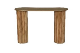 DKD Home Decor Consola Balines Natural 120 x 40 x 80 cm Paulownia MDF